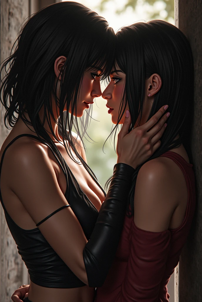(32K:1.9, Horror expression:1.9, Highest quality, masterpiece, Ultra-high resolution), Perfect dynamic composition, Highly detailed skin and facial textures:1.3, Detailed eyes, Detailed limbs, (The Darkest Dungeon:1.3), Light brown leather clothing:1.6, Cute sexy slim Japanese woman:1.2, Fair skin, Tilt your head, (5 Zombies:1.8, Crazy behavior:1.7, Zombie touching a woman:1.9, Raindrops falling from the ceiling:1.5), (Her big breasts are about to burst., areola is not visible, Big cleavage), (A look of despair:1.3, Expression of despair:1.3, Totally captivates you), Beautiful Blue Eyes, Beautiful erotic eyes, Sexy Face, blush, Beautiful sensual atmosphere, Professional random camera work, ((Bloody:1.9, Covered in scars:1.9, Bruises on the face:1.9, Covered in bruises:1.9, Lots of big chains:1.8, Countless chains tangled in clothes:1.8, Chain your right arm:1.8, Chain the left arm:1.8, The right leg is bound with a shackle and chain:1.8, The left leg is bound with a shackle and chain:1.8)), ((Endless chains invade:1.8)), (Too erotic)