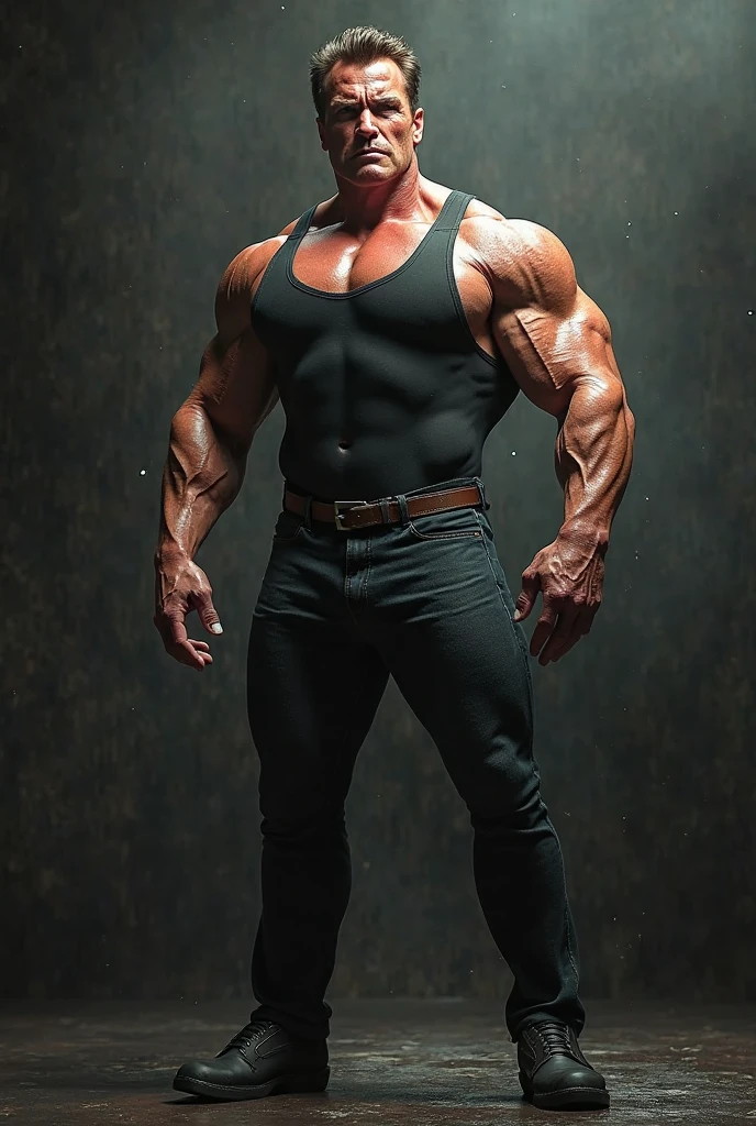 create an image about muscle dysmorphic disorder