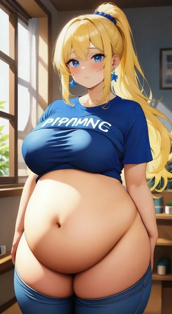 Fat, chubby, large belly, pregnant, obese, very fat, yang Xiao long, yang rbwy, fat