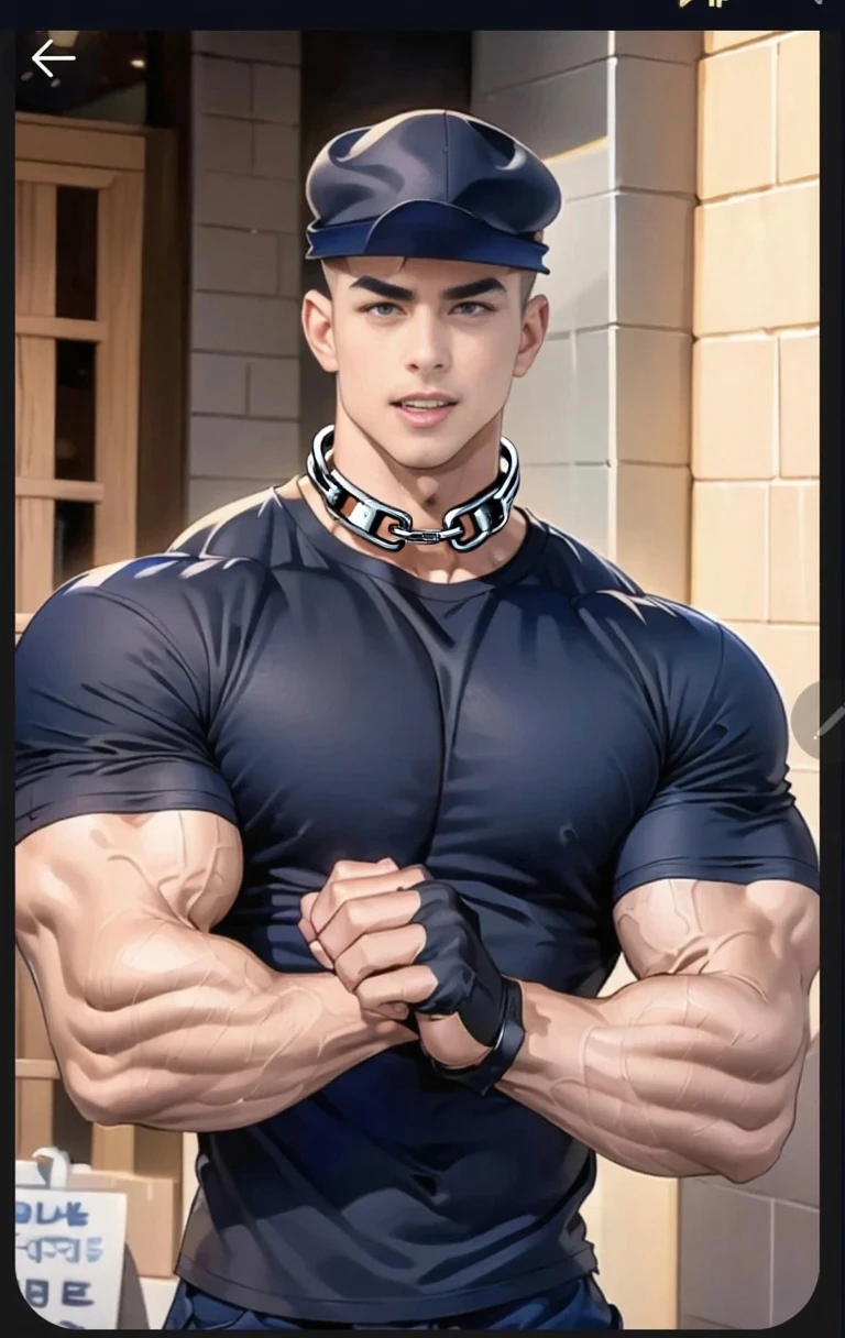 (masterpiece, intricately detailed, highest resolution, best quality:1.2), (doujin), a cocky Timmy Turner Instagram influencer, buzz cut, a 24 y.o muscle stud with a muscular physique sitting on a chair with black eyes,full-body tattoo, dark-skinned male, clean shaven, wearing a ((open jacket, big chains, chav, armbands)), ((excessive cum)) ((cum on body)) (cum drip), flaccid penis,saggy balls,hairy chest,vascular,muscle striations,soft light,fantastic realism, ((colth))