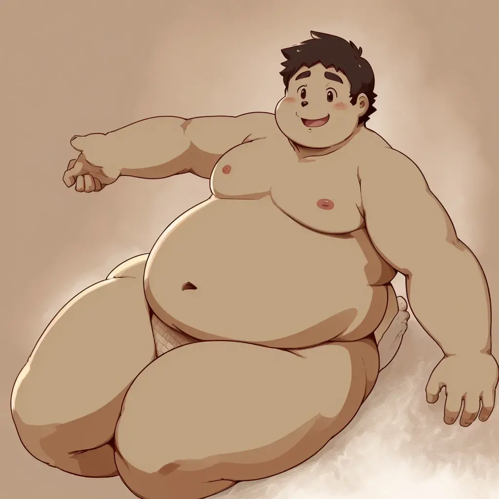 alone,male,chubby,Fat minora,Shirtless, alone, detailed, high resolution,, masterpiece,Excessive obesity,Obesity in the extremities,Lift your feet,correct body proportions,overweight,Shibayama Junpei,人 naked, big penis, sitting on toilet, happy, closed eyes, big belly, big boob