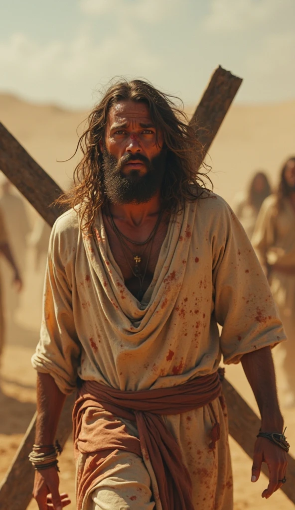 Image of Job from the Bible sick and with sores