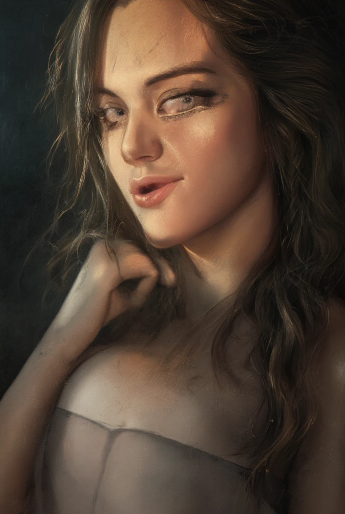 (8K, Highest quality, Tabletop: 1.2), (Realistic, photoRealistic: 1.37), Super detailed, One Girl, Wide-angle viewing angle, Firefly Garden, Small faint lights and fireflies flitting about, night,Little,Nude