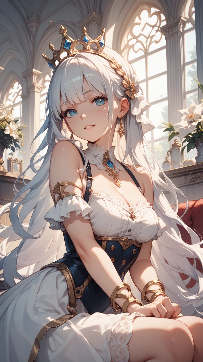 ((Highest quality)),(Ultra-high resolution),(Super detailed),(Detailed Description),((The best CG)),(masterpiece),Highly detailed art,(Art with precise detail:1.5), (woman:1.7),Pompidou々,Luxury,Luxurious and gorgeous,shine, Random reflection, 