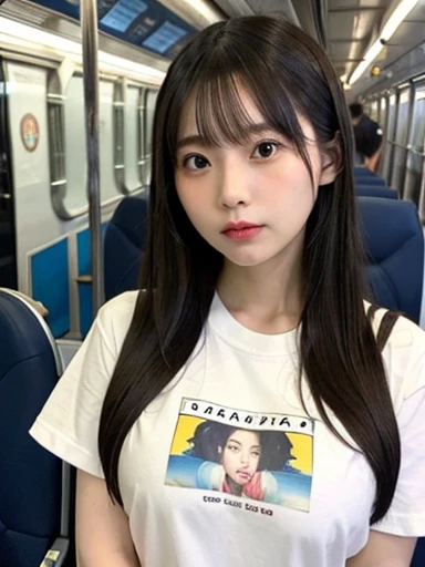 Browsing Caution、masterpiece、Idol、high school girl、Crowded train、Are standing、((whole body))、Hold the strap、Grey Shirt、Short skirt、((((脇Sweat))))、((((Body odor))))、(((Sweat)))、(((odor)))、((Masturbation))、((((Sweat染み))))、((hot))、(((Embarrassing)))、erotic、