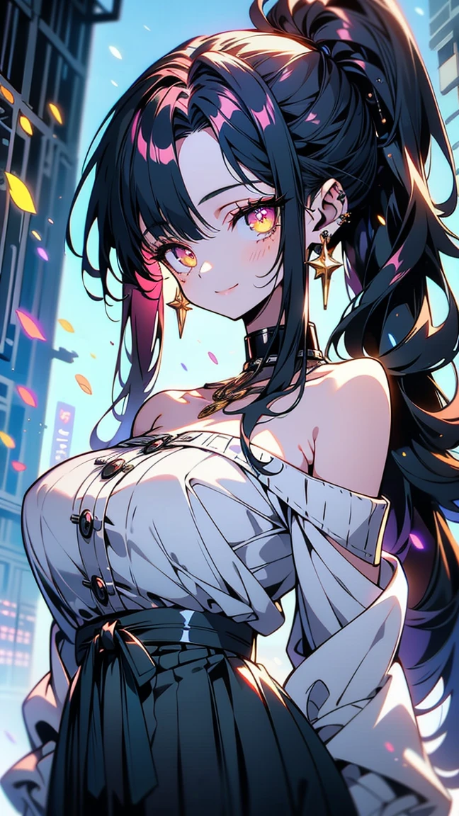 ((masterpiece)), one girl, HDR, Hi Res, a mage engulfed in purple flames with long black hair and purple eyes, red lipstick, , perfect face, perfect arms, perfect hands, magic