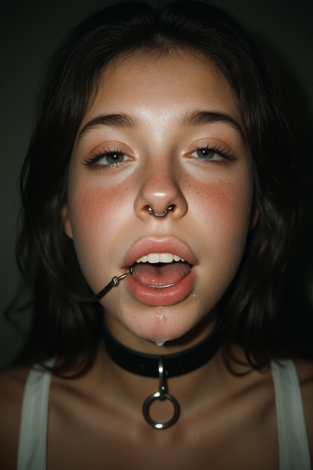 <lora:ddmt_v3-000002:0.75>, mascara, heavy makeup, mascaraTears, runny makeup, tears,, masterpiece, best quality, absurdres, highres, 4k, ray tracing, intricate details, highly detailed, (1girl:perfect face, cute, small breasts, long ginger hair, petite)