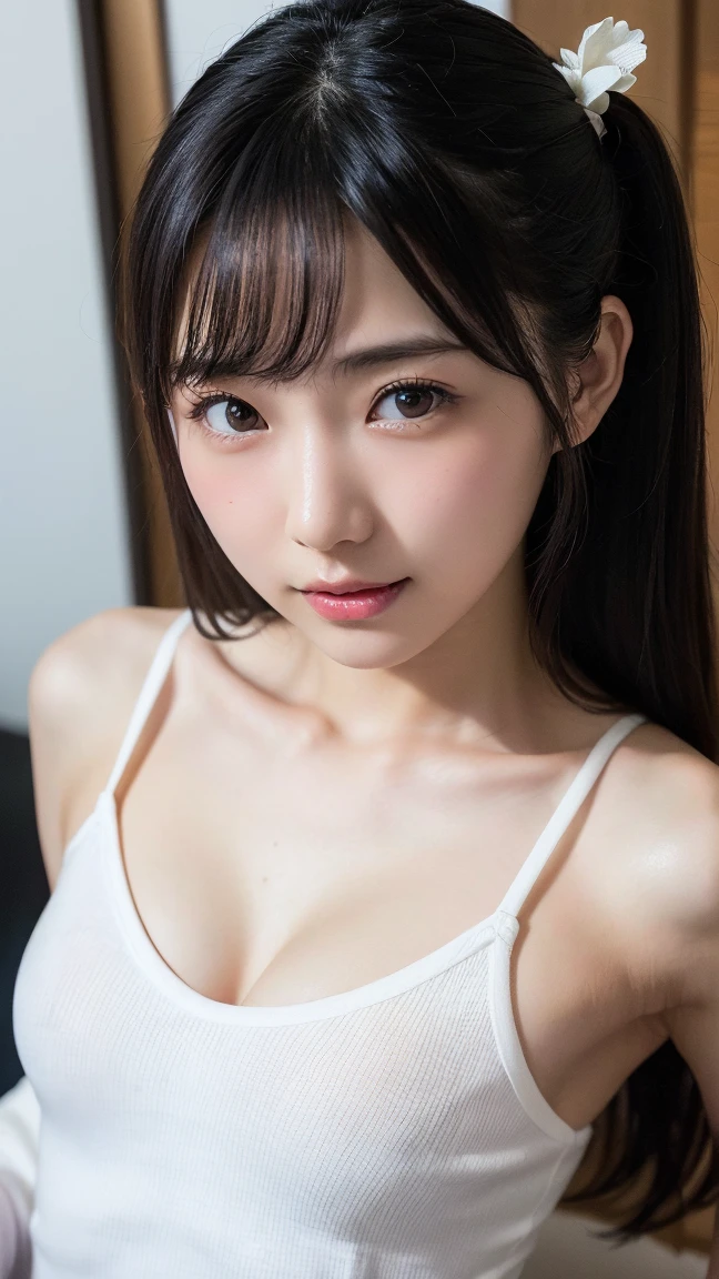masterpiece, Highest quality, 8k, One Girl, Blowjob Pose、penis、Open your legasturbation