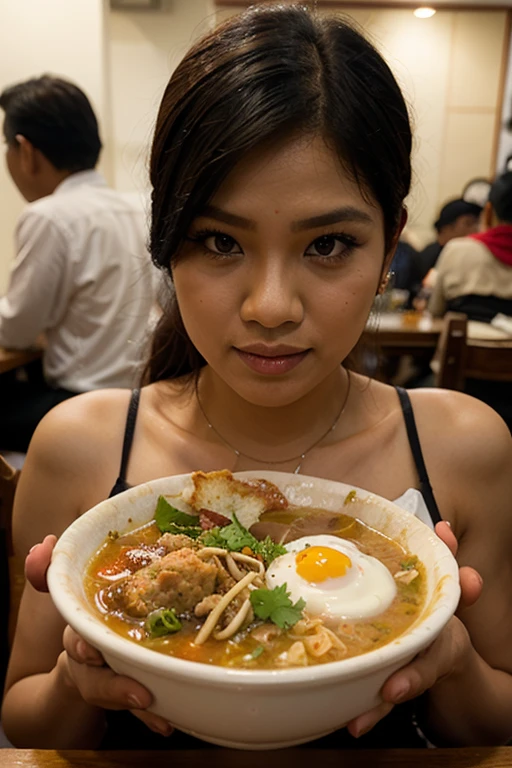 Makan di warteg 