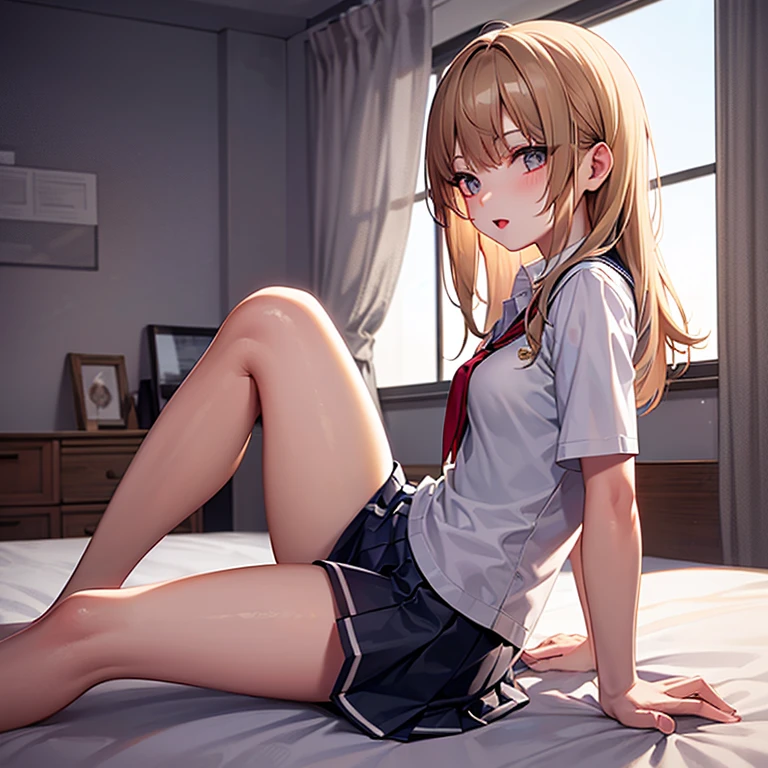 8k , Best quality, high resolution ,( 2 girls :1.5)  , 17 years old ,CFNF ,yuri sex ,saliva ,vulgarity ,((spread her pussy)) , Bed , game cg , ((school uniform )),((( beautiful detailed face ,Very beautiful woman ))) ,((( beautiful detailed body ))) ,((( beautiful detailed breast ))),large breasts, ,before and after,peeing, spread pussy, urine stream