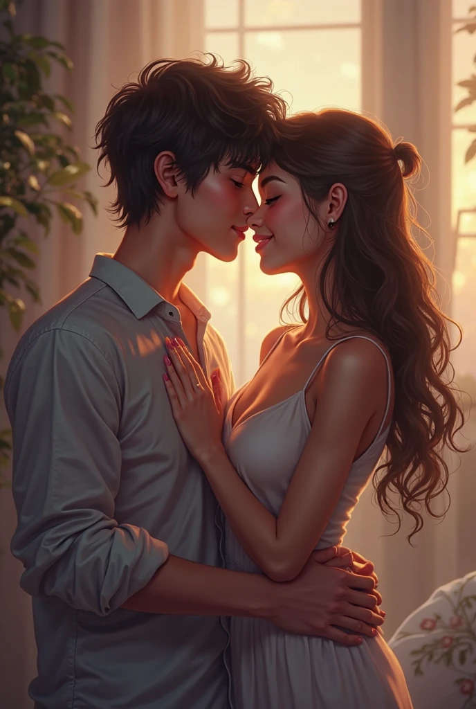 A drawing that says you love being close to your partner