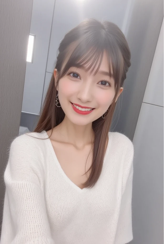 Illustrated NSFW、最high quality、high quality、best image quality、8K、最High resolution、High resolution、最high quality、masterpiece、Raw photo、realistic atmosphere、(detailed face)、(fine hands、thumb１reference４)、(beauty of japan )、very nice face、cute face、((beautiful japanese girl))、(japanese woman), ((18 year old beautiful girl))、(glossy black hair)、whole body、slim style、(shiny skin)、(Fair skin, Glossy skin)、real human skin、realistic human body structure、perfect body， perfect face， perfect hands， perfect finger， perfect lips， perfect eyes，perfect teeth、perfect background， perfect atmosphere， natural soft light, (big breast:1.2), Show thigh, Skirt, Skirts should be shortened, Crossed legs.