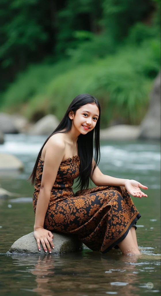 Girl, sitting