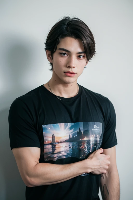 Create 2D
character of a boy 18 year old