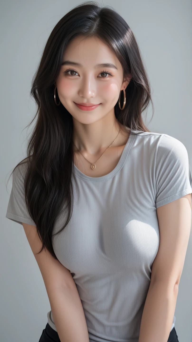 (A hyper-realistic), (illustratio), (hight resolution), (8K), (ighly detailed), (The best illustrations), (beatiful detailed eyes), (top-quality), (ultra-detailliert), (masterpiece), (wall-paper), (详细的脸), a bed、Upper body close-up,Armpit, A smile,Plump,独奏,Girl in white tank top with open chest, japanes, large full breasts, (camel's toe)、huge-breasted、Detailed, well-groomed white teeth、Ultimate Beauty、shot on the Canon EOS R 6、full of sweat、(beautiful detailed teeth)、Silver necklace、Park with sunshine、Perfect and beautiful female hands、Perfect tooth alignment、Perfect fingers、Navel dashi、Mansuji、Beautiful butt、mekosji、sexy panties、She's wet、soaked、