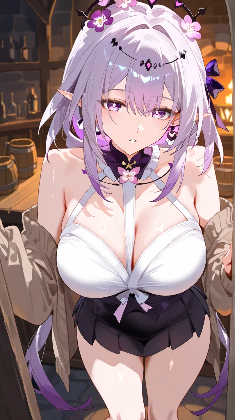 {{{{{3,318 trillion pixels high resolution, nsfw, Realistic scenery and lovely girl, In this scene the heroine is chosen as a human pillar and sealed in a kneeling posture with her legs spread in an M-shape where she is raped endlessly while staring blankly into the void, A full whipped deep cleavage rapidly emerged, the charm she exudes spurs forces her to lift her legs and open her legs and continues to fuck, thicken the lips look pretty, Boobs are fluffy and bouncy, Tits that get rounder bigger her deep tight cleavage}}}}},{{{{{white cheeks, The moment when the eyes of the heroine's girl are replaced with kaleidoscopic irises, magical in a romantic Cylindrical crystal herbarium showcase filled with oil, Herbarium-soaked her tits become so plump that they break the blouse of an even smaller-sized girl and her hair grows longer and sexier while she still looks like a girl, Cuteness preserved forever shining in exchange for life from her, wearing cute ribbon blouse and skirt, frills scrunchie on her wrist, her beautiful slender underbust, slender curvy cute waistline, an lewd fetish for lips and necks and waistlines, her clearer nip line from underbust to hips, gloomy straight wig, thick vivid lips}}}}},{{Extremely detailed}},{{{{{heroine girl's Sexually unused body with pure and innocent aura}}}}}