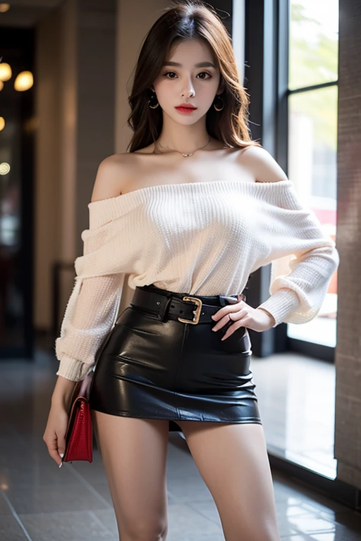 See-through micro mini skirt