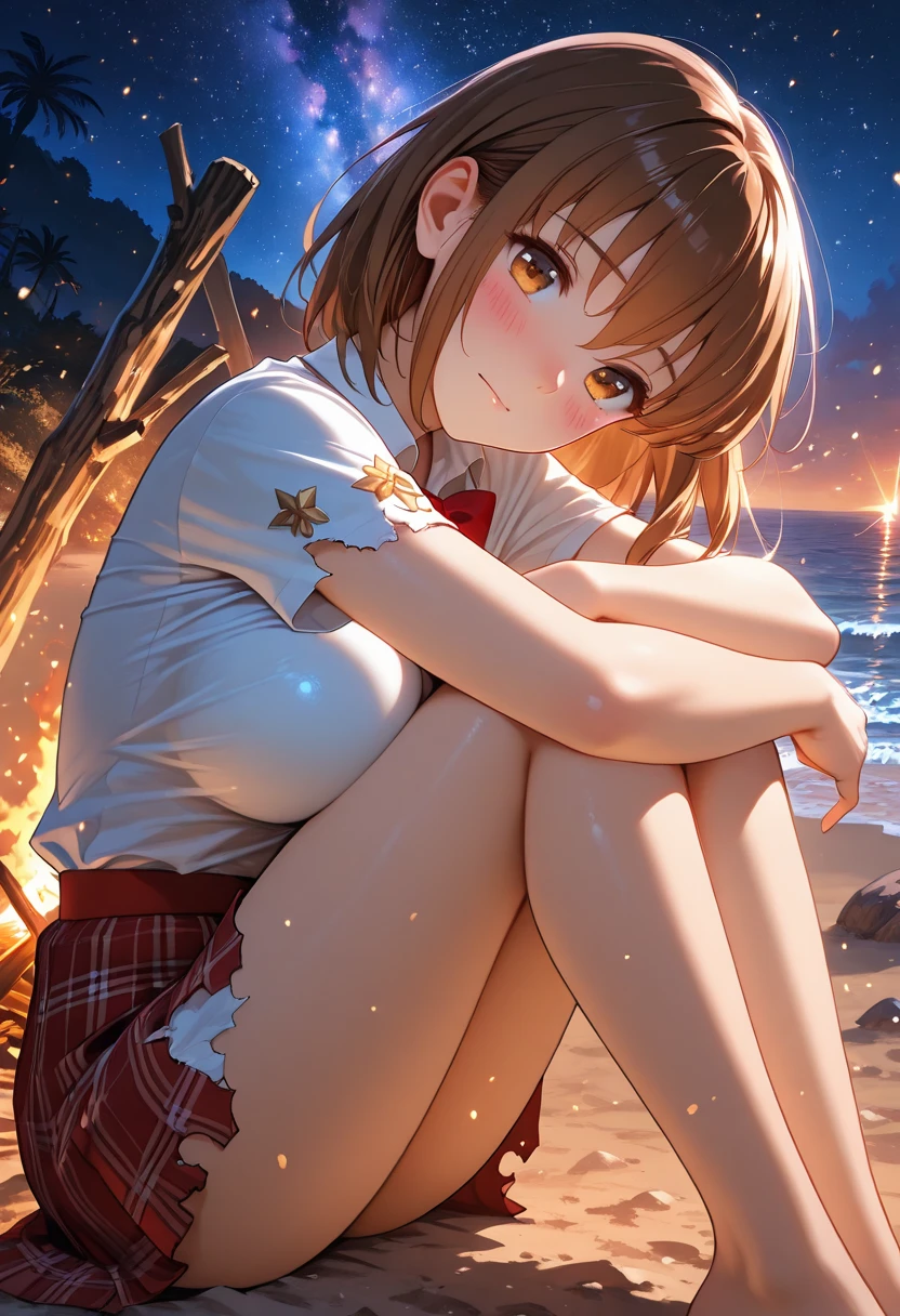 ((Highest quality)), ((masterpiece)), (detailed),(Perfect Face),lofi sunset relax