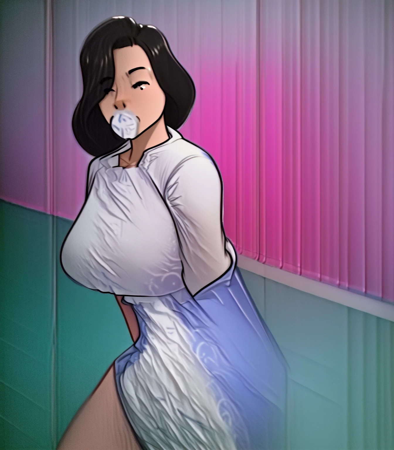  alien girl, body formed by galaxy, body formed by stars, Goddess girl, big boobs, sexy body, big pusy, holding a planet, eye white brilhando, corpo Full black, white background, black painted body, eye white, eyes emitting white light, sexy pussy