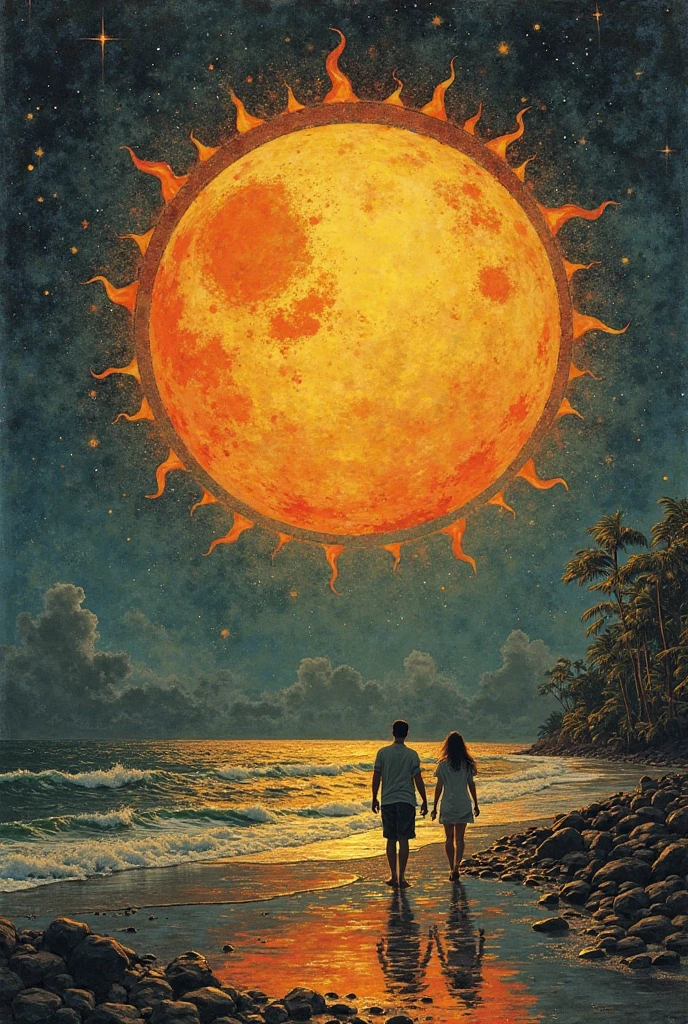 Grateful dead on the beach