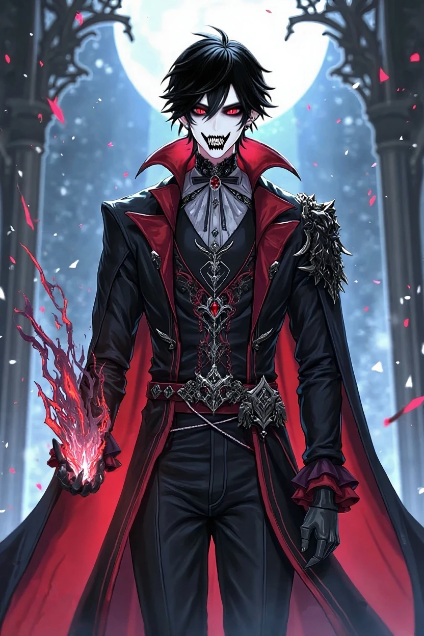 Zombie Human Hybrid Boy,devil,elf)) 