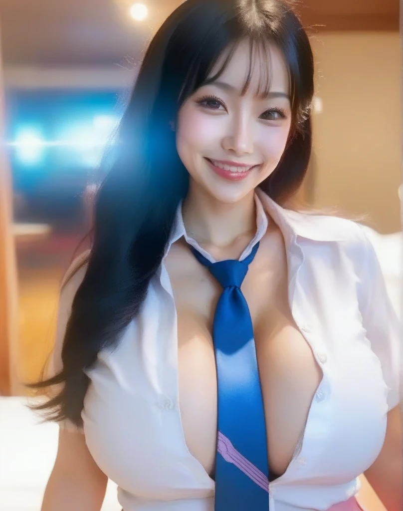 (wears glasses)、resturant、having meal、a smile、absolutely outstanding image, very extremely beautiful、masterpiece, top-quality,a picture, kawaii、(Colossal tits:1.2)、,8K,Japan girl realistic young idol、Young cute gravure idol、Young Sensual Gravure Idol、Young gravure idols、model in Japan