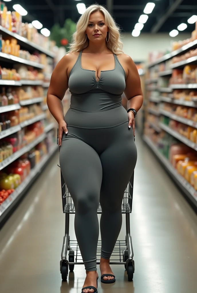 Beautiful mature 60 years old woman, perfect face, gray hair, face with wrinkle marks, dynamic clothing, full body, Shopping in the supermarket, leaning over, Lifting her blouse, b1mb0, GILF, MILF, Tired Eyes, well aged skin, soft tender figure, gentle lips, heavy eyes, mature lady