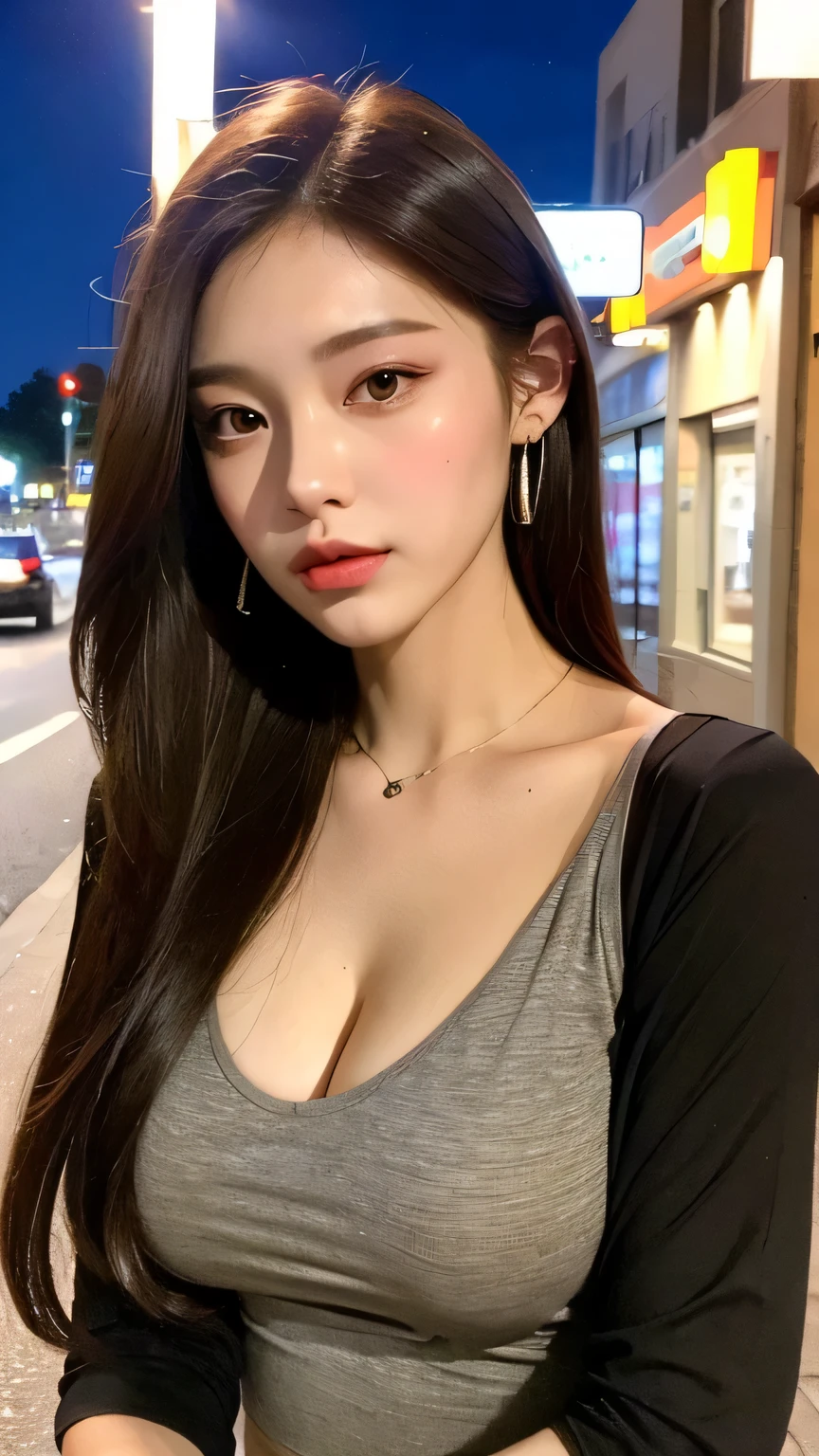 Realistically, as a masterpiece of the highest quality, the woman behind the large window in the warm sunlight pouring in from a downtown café, in a lively and toxic style, with an emphasis on expressiveness, a look of devotion.