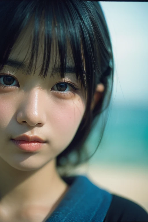 Full-body photo of a chubby Japanese woman、The most beautiful 25-year-old women in swimsuits、Black Hair、Dark Eyes、Ultra high resolution beautiful women photos、Short dress、Detailed skin、Iris Detail、Detailed fabric、Hair、Dark circles under the eyes、詳細な自然なThin lips、Hair Shadow、Dust、未編集のThin lips、8K Photo、Unedited skin、Thin lips、Beautiful Skin、Healing Wounds、thin facial hair、model、Ultra-detailed eyes、Subtle flaws、Macro hair detail、Sharp focus、Front facing face、Looking straight ahead、Perfectly symmetrical face、Face down、Extreme photorealism perfect detail、Morning Light Photo Portrait、- --s 750