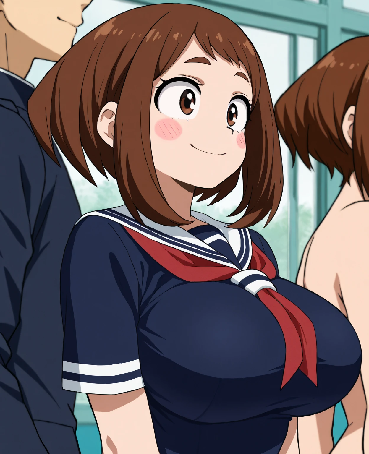 With 3 people, Three Girls, Onodera Kosaki, Pussy,shareを開く,Avatar,Cyberspace, Nipples, Sailor suit,smile, View your viewers, sketch, got it,Pleated skirt, 2D, Anime Coloring,, Jagged lines,Nipples,Captivating Pose,Pussy,share.