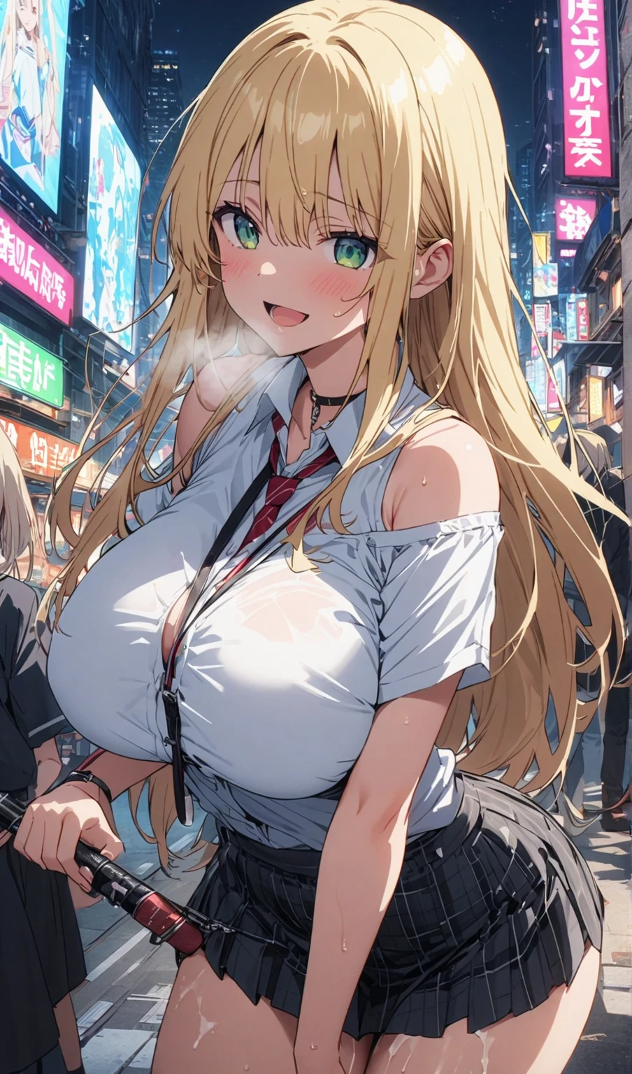 Skirt Lift 2.0、Blue sexy panties:2.0、Cameltoe:2.0