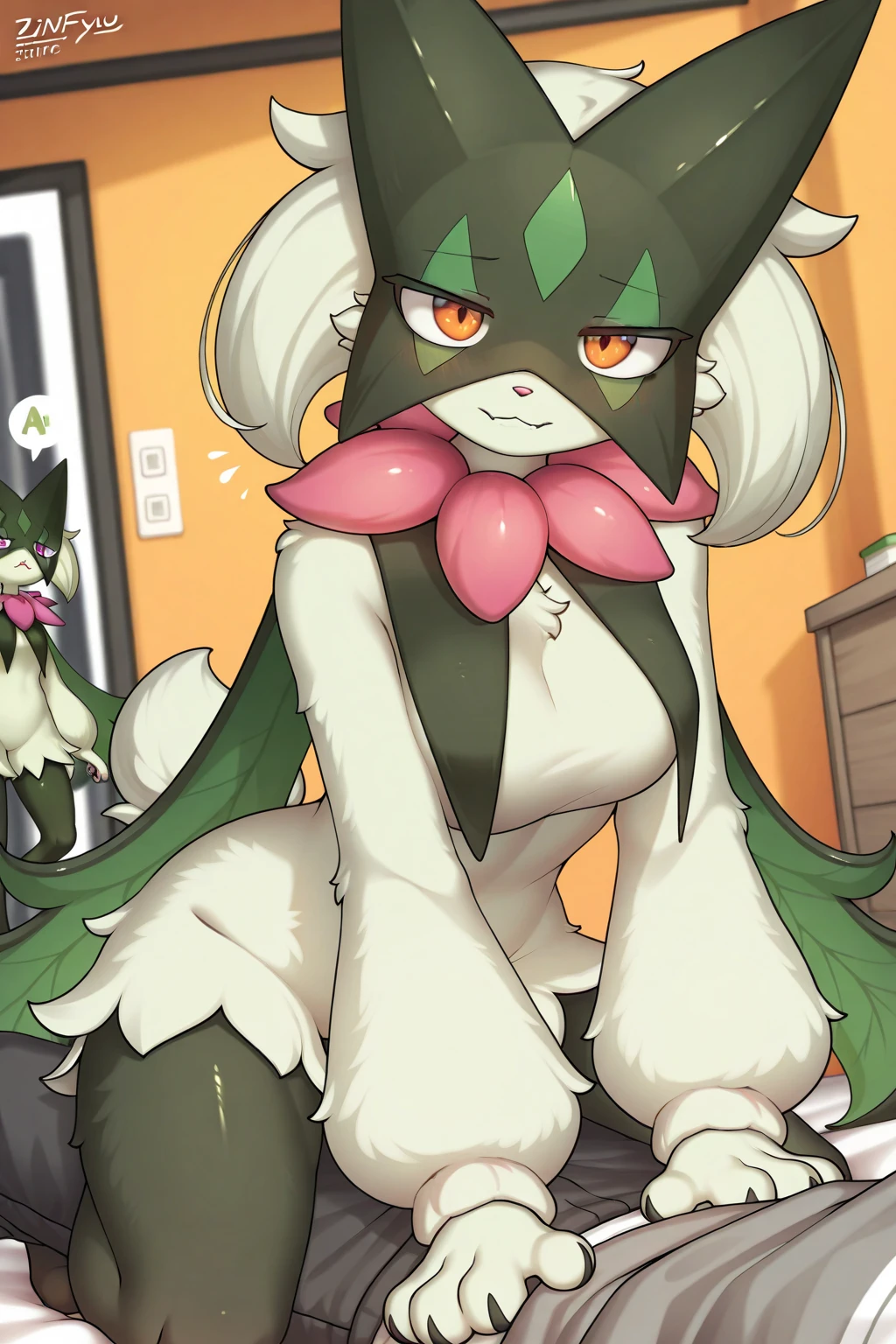 (nsfw:1.5) ,e621,by tnojaaaaaaaarori,(masterpiece), (best quality), (((adult furry, age 30, (tall women:1.6), (anthro furry:1.3, snout:1.2, anthro:1.3, furry:1.2, solo female), (extremely detailed:1.3), (empty eyes), (extremely detailed hands), (extremely detailed mouth), (athletic figure, lithe figure), (slim body), (huge breasts), huge boobs, (small thighs), (small butt), perfect posture,((bed) (submissive)), sad expression ,Meowscarada ,vaginal , nipple ,lying on back,animal fangs,turn head away from observer , holding legs raised, crying, perspective, tears, crying, sweat, steam,smog, smoggy, smoky, hazy, spread legs