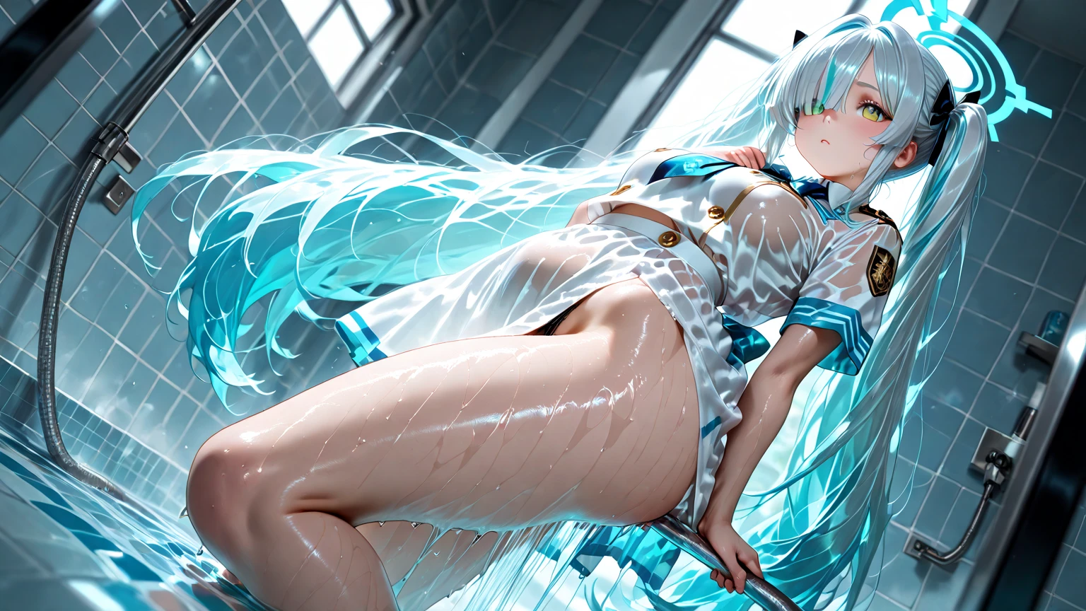 high quality wallpaper 8k CG Animation A tremendous slut Completely naked tits Sexual Adult toys masturbation behavior Anal Pussy Ahegao Covered in sperm Beach Viewer's perspective