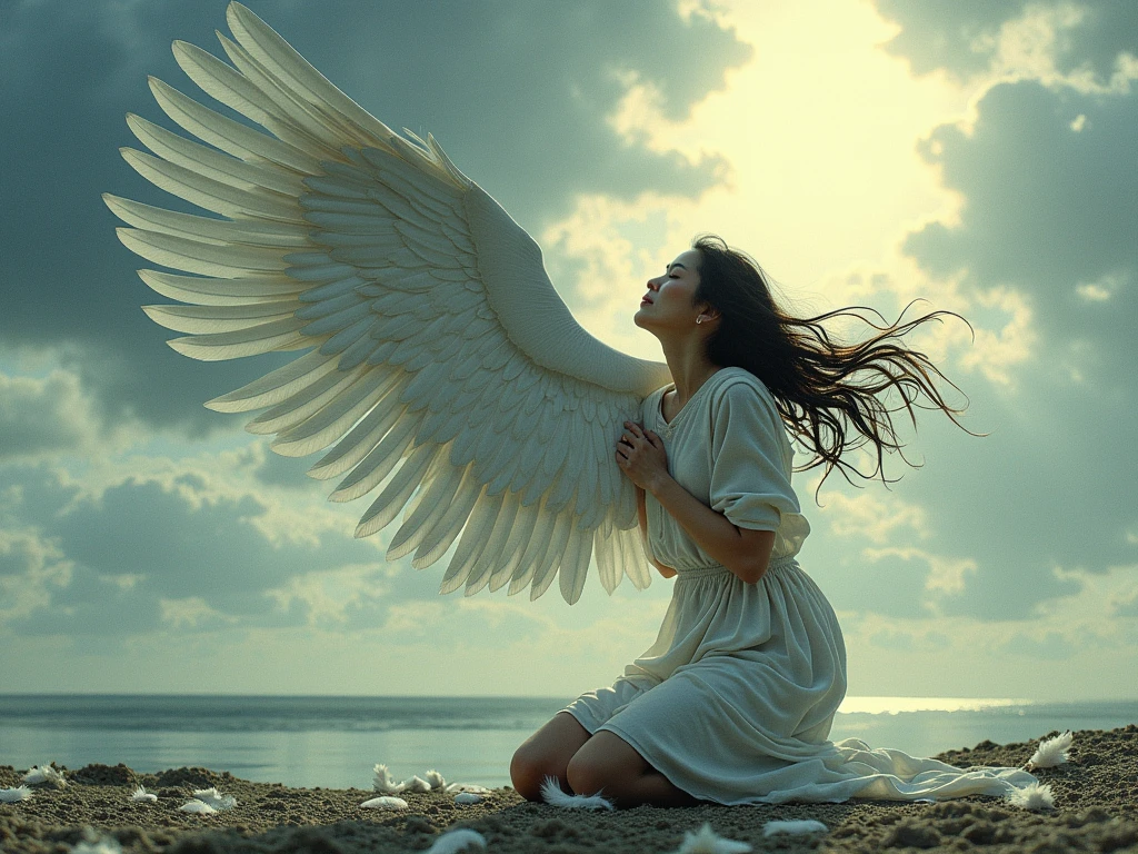 I can'Don't give up when the angel breaks his wings and falls, I can'Don't give in when all is lost,my'I'll take you with me at dawn,We will live forever The gray sky will drive away the light I won'No more fighting now only darkness will divide forever I will stand up I will end this