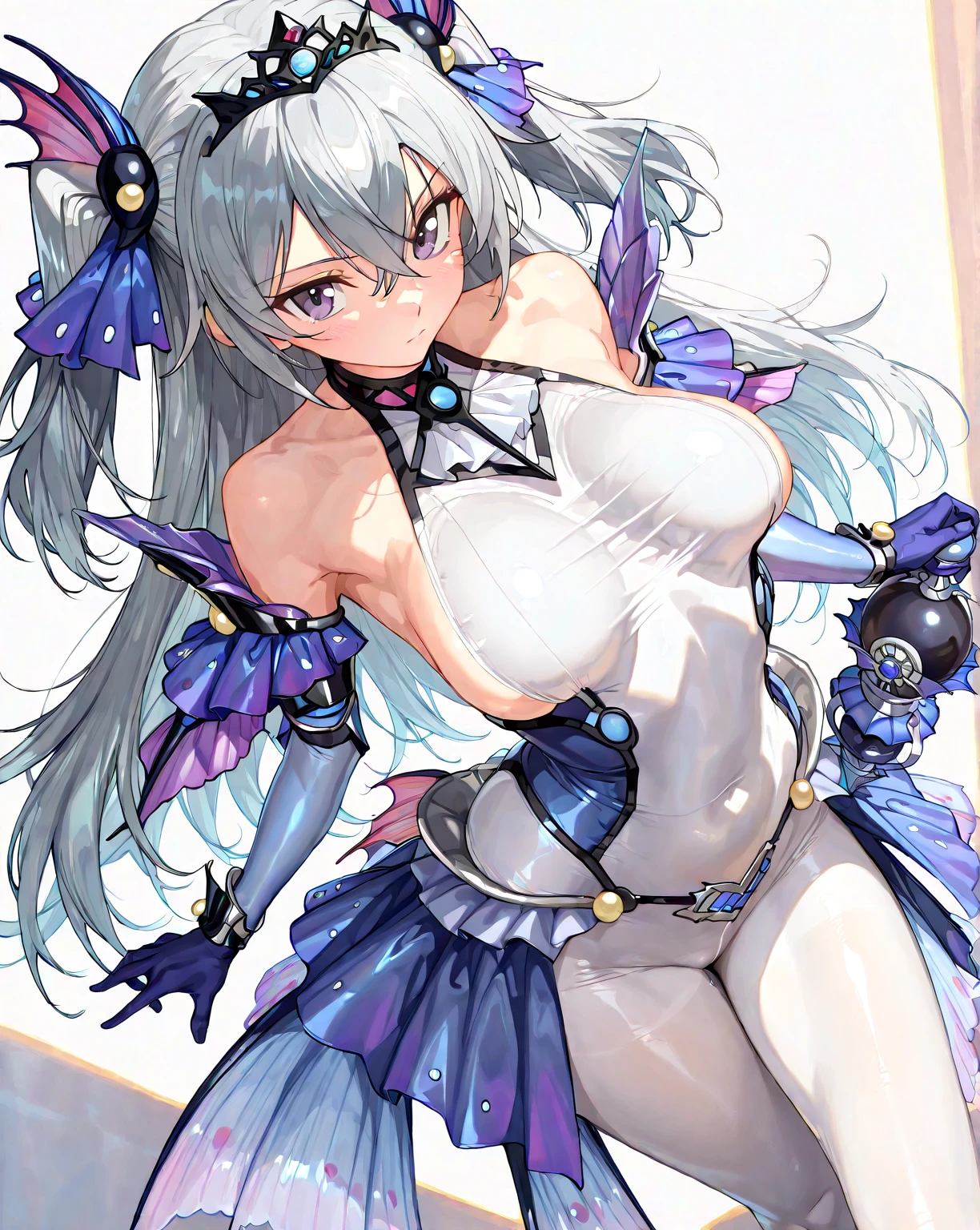 1girl,
BREAK ((1girl, robin, halo, head wings, white gloves, pearl bracelet, high heels :1))
BREAK ((flat chest,bunnygirl,flustered,blushing:1.4))
BREAK indoors,
BREAK looking at viewer,
BREAK (masterpiece:1.2), best quality, high resolution, unity 8k wallpaper, (illustration:0.8), (beautiful detailed eyes:1.6), extremely detailed face, perfect lighting, extremely detailed CG, (perfect hands, perfect anatomy),