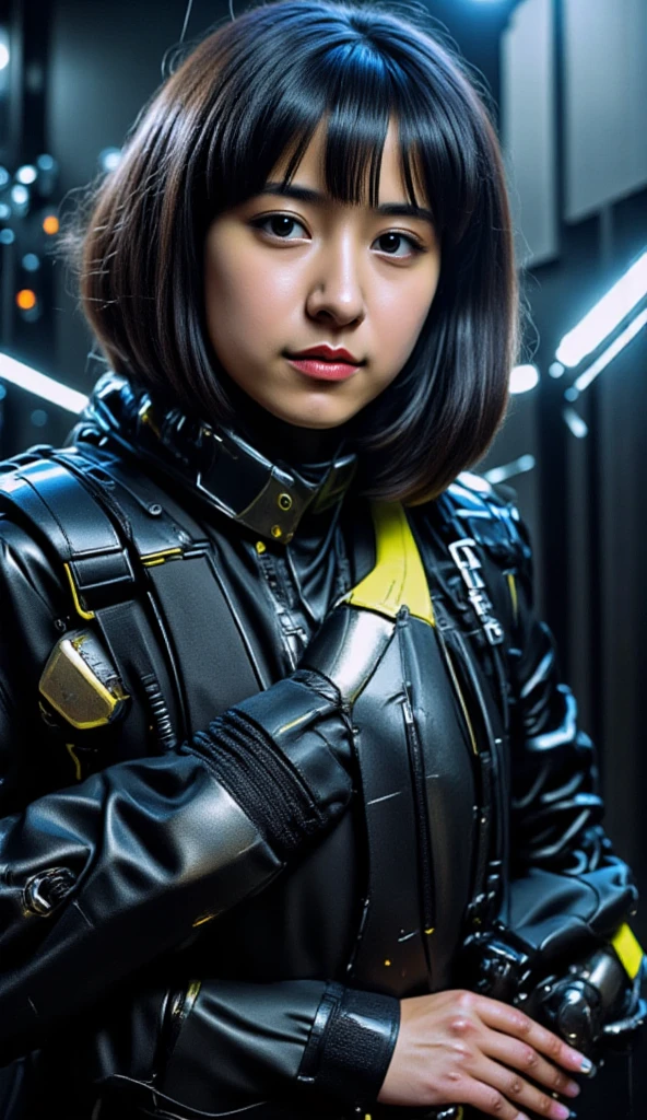FragileDS, solo, 1girl, gloves, blue eyes, jacket, short hair, brown hair, realistic, smile, black jacket, teeth, black gloves, zipper, standing, leather, blonde hair
masterpiece, best quality,
<lora:epi_noiseoffset2:1>, <lora:FragileDS:0.7>