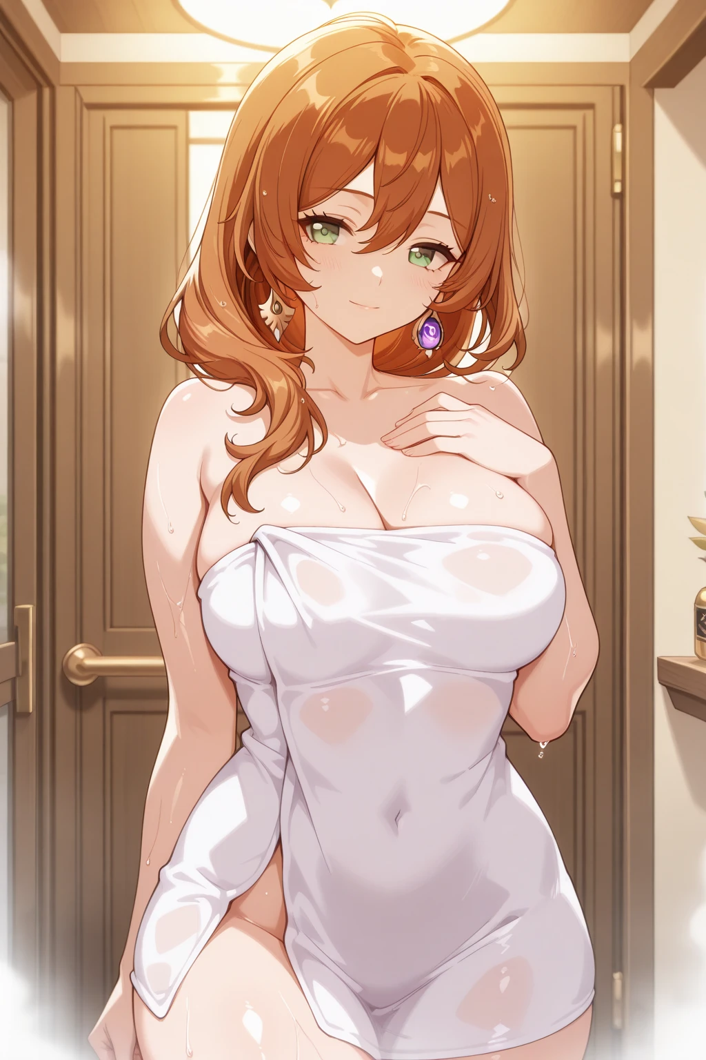 Large-breasted women, Expose your shoulders, blonde, colored feather, metal ornaments, colored Flowers, particle, Light, (masterpiece, 最high quality, high quality, Official Art, beautiful and aesthetic:1.2), (1 girl:1.3), Very detailed,(Fractal Art:1.1),(colorful:1.1)(Flowers:1.3),Most detailed,(Tangled:1.2), (Dynamic pose), (Abstract background:1.3), (Shiny skin), (Many colors :1.4), ,(Earrings:1.4), (feather:1.4),masterpiece, 最high quality, Very detailed,Full Body Shot, Mature Woman, beautiful Mature Woman, Nightgowns and underwear, Captivating smile, Thick lips, plump lips, blush, Looking at the audience, Provocative expression, Cleavage, plump、Curvy Hips、Attractive face、Mischievous face、Sexy Lingerie　、An inviting gaze、Expressing emotions、Obscene underwear、Erotic see-through lingerie set、Standing position、Gorgeous AccessoriesVarious Hairstyles，Gold headband，Ample breasts，Uneven hips，Greek clothing，Tulle covers the chest，Perfect balance, Detailed clothing details,Temple，marble，Statue of God，cinematic Lighting, Film Grain,contrast of Light and dark, 8k, masterpiece, Very detailed, Attention to detail, high quality, High resolution, masterpiece, 最high quality, Very detailed, Full Body Shot, Mature Woman, beautiful ,Mature Woman, Nightgowns and underwear, Captivating smile, Thick lips, plump lips, blush, Looking at the audience, Provocative expression, gorgeous Hairstyles, Cleavage, plump、Curvy Hips、Attractive face、Mischievous face、Sexy Lingerie　、An inviting gaze、Expressing emotions、Obscene underwear、(((Erotic see-through lingerie set)))、Standing position、Gorgeous Accessories、Keep your butt up, From below, (((Browsing Caution: 1.4)))、Exposed breasts、Shortness of breath face、Openwork decoration，(((Correct body masturbating through a see-through dress))) masterpiece, 最high quality, Very detailed, 30~40 years, Full Body Shot, Mature Woman, beautiful Mature Woman, Nightgowns and underwear, Captivating smile, Thick lips, plump lips, (((eye shadow)))