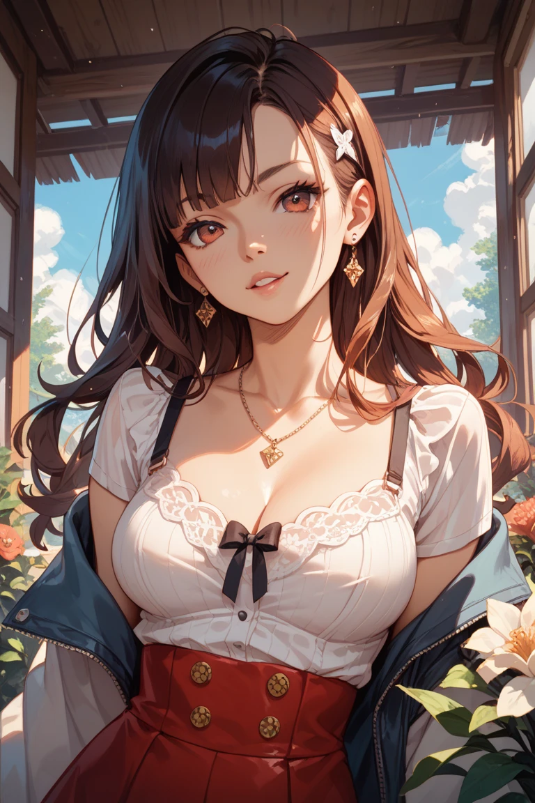 pino daeni, ilya kuvshinov, sophie anderson, yeero, (((landscape))), (((portrait))), busty young gyaru, (seductive pose), (seductive expression), ((masterpiece)), (squished), (beautiful face), (beautiful eyes), (concept art), (((detailed))), ((intricate)), pixiv, light novel, uhd, vivid colors, sharp