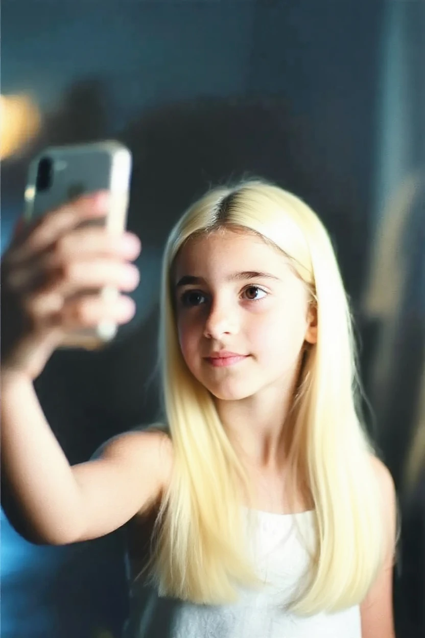 GIRL BLONDE CHILD LONG HAIR, holding a pink cell phone in her hand, girl making a phone call, cell phone, checking her cell phone, child, toy business photo, pink girl, high key, high-key, cell phone, next generation, holding a very advanced phone, children, girl, giga, precious, playing, gadgets, photo shoot