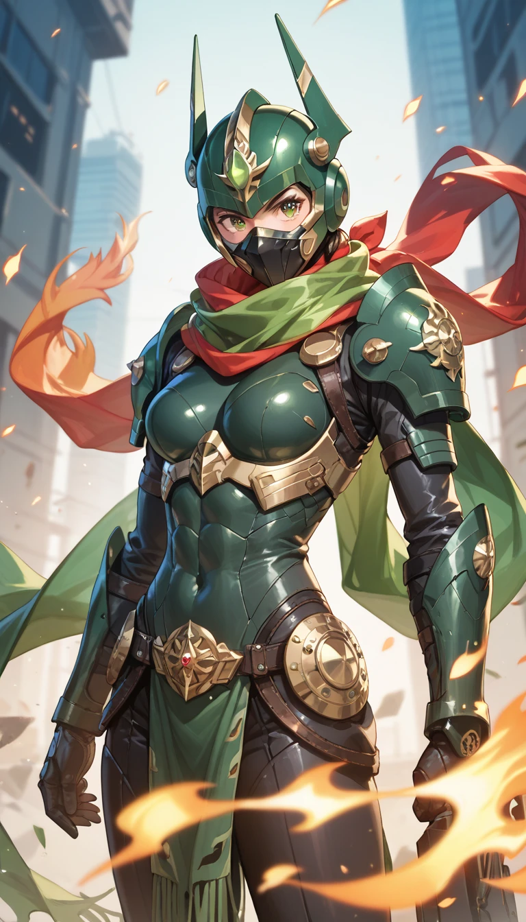 Jade, from Mortal Kombat, como um cavaleiro medieval sensual, armadura verde esculpida, intricate details