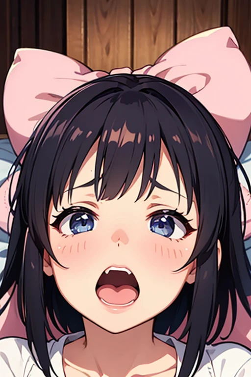 ((masutepiece, Best Quality, hight resolution, nffsw, Perfect Pixel, depth of fields, 4K, )), 1girl in, Solo, Lori, Beautiful anime girl, Beautiful Art Style,
close up, Looking at Viewer,
Perfect body, her nipples are open,Open your mouth wide, Stick out your tongue and drool、drool dripping from the mouth、
large boob, red blush, Open mouth, POV,Full visible、nipple visible、Sweat all over the body、Ejaculated in the mouth、、Sucking male genitalia、Ejaculating、Like deep throat、、Please put this vibrator in your mouth....、a large amount of semen in the mouth、Insert the male genitalia into the mouth、Being close to a man、Being、in a backwards position、Insert a big cock into your crotch、Sucking male genitalia、