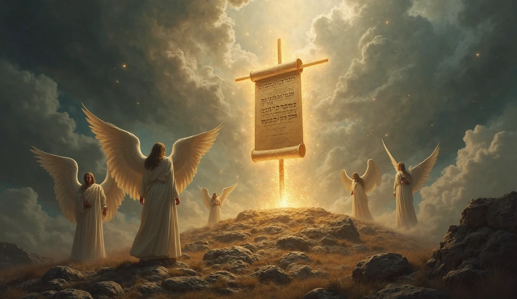 Create the image of the Seven Biblical Seals. Livro de apocalipse