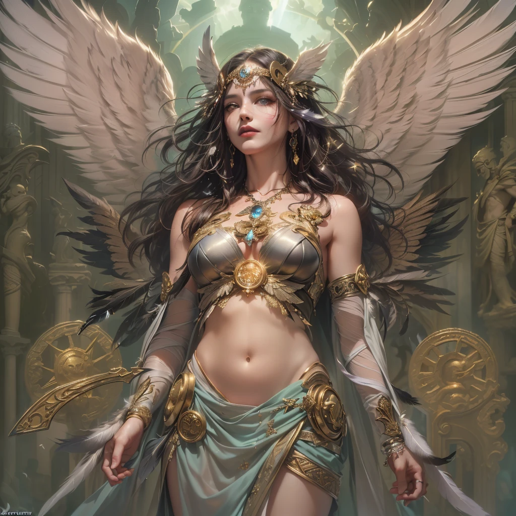 Sun Moon Caduceus Hermes mythology surmounted wings surrounded intertwined snakes Medusa_hairs_Snakes Outdoor Nature "Ouroboros" Forest Sunlight Natural Queen Native éblouissantes Valkyrie-wings clef chains "Heavy Metal" Will-o'-the-wisp Fire-follets fairy pixie sprite conceptual safe female glamour athletic walking slow motion Cosplay "Nicki Minaj":1.5 "Rihanna":1.5 "beyonce":1.5 aristocratic jacket 38years symmetrical athletic bronzé hairstyle_snakes:1.5 obvious varied ecstatic fringes:1.5 agate visages:1.5 cheekbones effects reddened embarrassed lazuli water drop of water between eyes beautiful hair:1.5 Brown Eyes Pupils Black Iris Turquoise Sapphires Open Mouth Teeth Smiles Floating Jacket Fixed Pearls Eccentric Cape Levitating Shoulders-Off:1.2 chemise blanches dentelles clavicules papillotes varied breasts1.5 points:1.3 satin sideboob felt bikini:1.5 corsait:1.5 spinels thick navy leather skirt:1.5 soies assortie amples nombril:1.3 revealing pubic scarlet pubis-hairy obvious indigo underwear:1.5 Size chastity belt:1.3 silver adorned padlock Gold thighs legs garters Gothic stainless steel boots decorated onyx equirectangular 360 monastery opal marble ruby background:1.5 Sundrop mannequins lantern dressed armor richly decorated:1.5 "Chevaleresque" dramatic chrome metallic flat bands fathoms brass fullbodye lys rune ornate emerald plasma embroidered glyphs Tourmaline wood engravings lava magic intricate:1.5 summons snake incandescent Crystalline familiar robot Mecha (EOS R6 135mm 1/1250s f/2.8 ISO400) Mech Mechanized snakes flowering Quetzalcoatl:1.5 Adaptable volumetric luminescence saturated:1.5 ultra:1.5 pro-photorealists:1.5 optimaux:1.5 qualities:1.5 details:1.5 precise:1.5 reflex:1.5 resolutions:1.5 3dcg max:1.5 graduates:1.5 improved:1.5 Octanes_rendues:1.5 UHD XT3 16K DSLR HDR UnrealEngine5 profondeurs:1.5 Earth Heart:1.5 Hearth ultra_sharpness:1.5 ombres analogiques:1.5 CGSCOSITY pet chef-d':1.5 "Bruce Weber girls" multi etc.