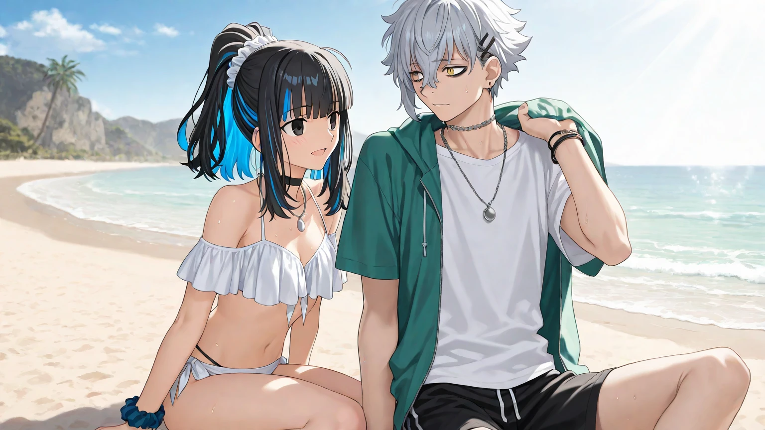 Jumelle my hero academia oc girl avec dabi et shigaraki