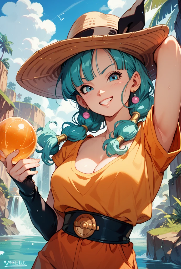 anime manga in 4D vivid colors high quality sombria art sexy seios duros rígidos empinados tits Goku + nami lol fênix Portrait front view of a girl standing in a mystical marketplace with purple gold hair in a flowing ponytail in a dynamic pose she is holding a glass of bubbling potion out to the view blue eye in the background are busy vendors and magical light and smoke from the various market stalls anime style intricate detailed bright colors arco íris fantasy concept art digital art intricate oil on canvas