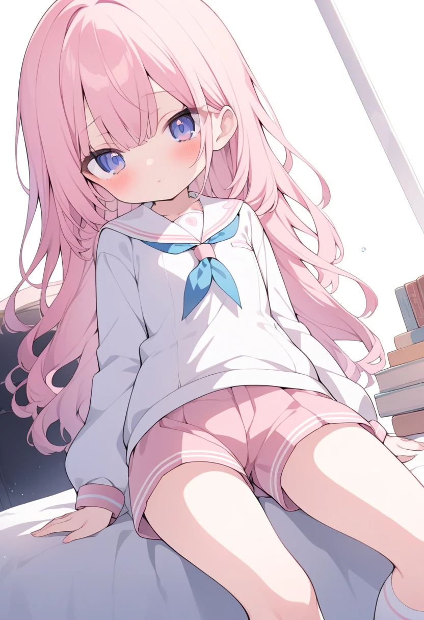 (orgasm、Convulsions、blush、Watery eye、Love Juice:1.5)、Shorts