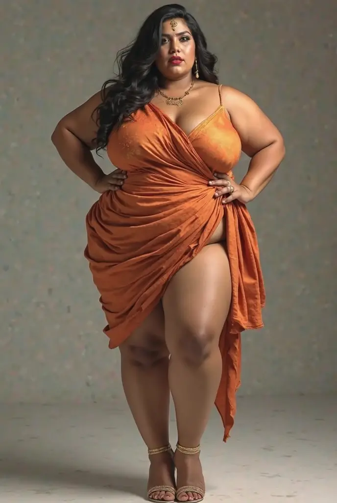 A fat woman