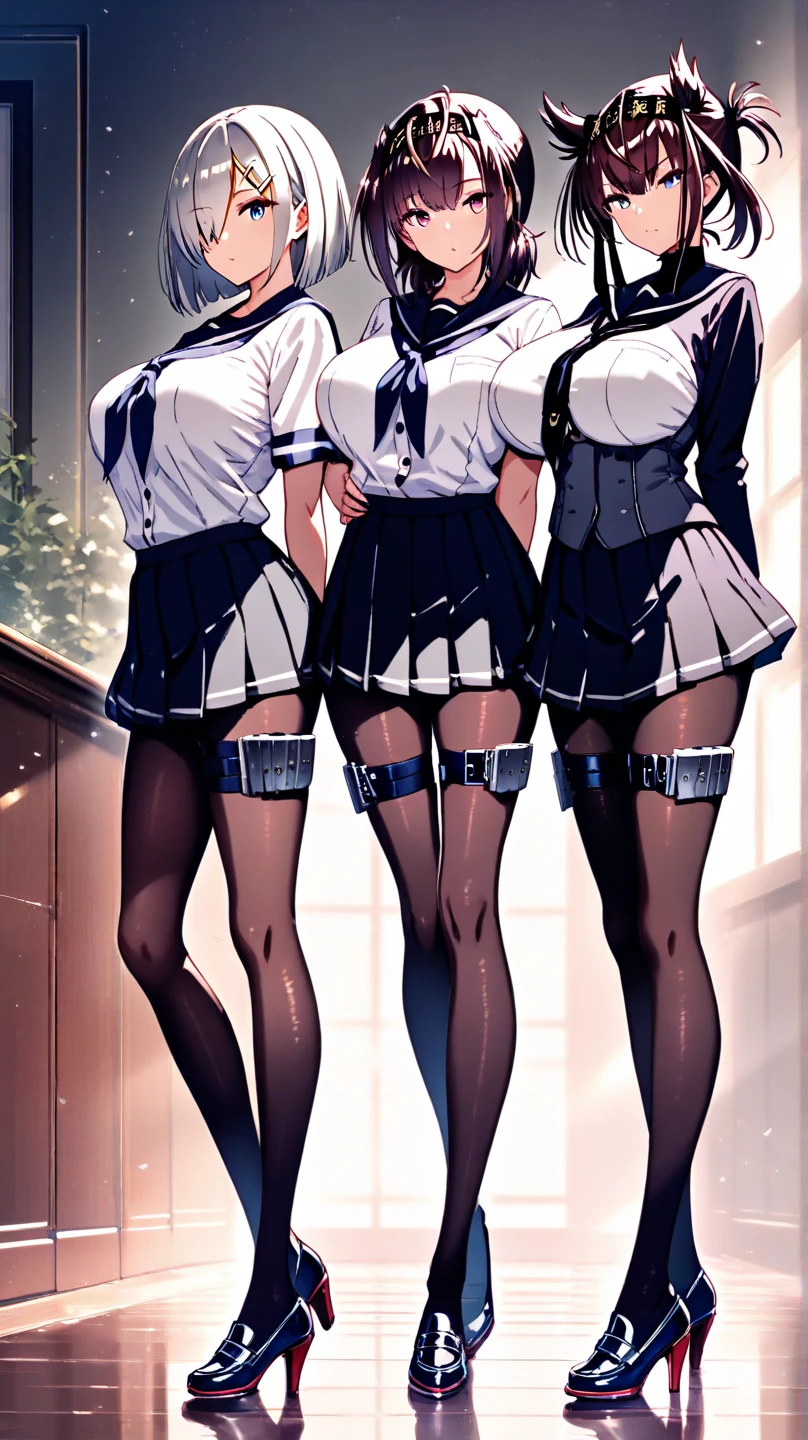 (Cute eyes:1.2), (Sparkling eyes:1.2),(Beautiful Eyes:1.2), Highest quality,wonderful,finely,Highly detailed CG Unity 8k wallpaper, (The three of them hugged each other:1.3),(Caress your:1.5),(Three people of different heights:1.5), (Three Girls, Tennis Player, Skinny body, Dressed), (Huge breasts), (Open your mouth:1.1),(Black knee socks:1.3),(Thighs:1.3),(Waistline:1.2),(Matching tennis uniforms:1.4),(From behind:1.2),(Beautiful Eyes:1.2),(Different hairstyles),(Senior and Junior:1.3),(All three have different eye colors:1.5),(All three have different skin colors.:1.5),(Thighsまで隠れるニーソックス:1.2),Upper Body,(locker room:1.3),(Love Juice:1.3),(Tennis Wear:1.3)