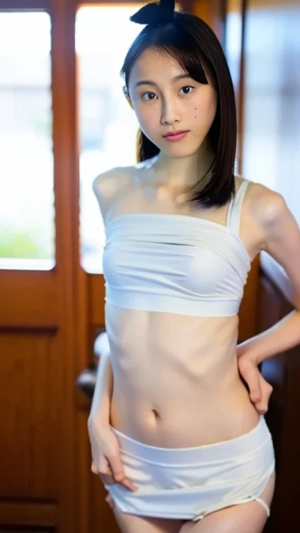 No clothes、Completely naked