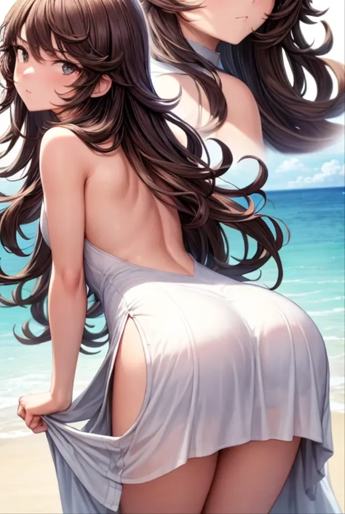 (((hetero, girls see vagina, some girl in 4 showing hip butt and wet vagina, very open legs, random front or back angle)))uncensored, nsfw, open legs, vagina
